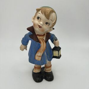 Lipper & Mann Broom Boy With Lantern 1955 Figurine Japan